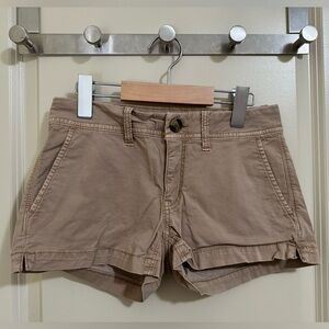American Eagle Shorts - Super Stretch X Shortie Taupe